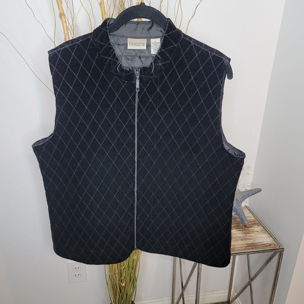Chico's Vest Womens 2 (Large)